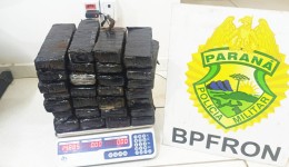 Adolescente é apreendido com mais de 15 quilos de drogas em ônibus interestadual
