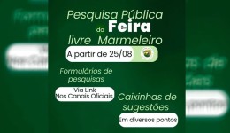Prefeitura promove pesquisa para feira livre