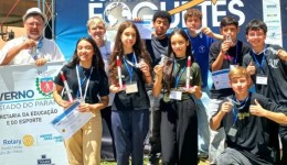 Alunos da rede estadual são vice-campeões na 19ª Olimpíada Brasileira de Foguetes