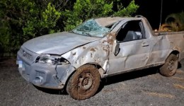 Jovem fica gravemente ferido após capotamento na PR-364 