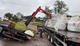 Caminhão carregado com metais é apreendido pelo BPFRON