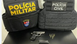 Homem é preso e arma de fogo apreendida durante operação da Polícia Civil
