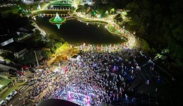 Município abre programação de Natal com iluminação especial e atrações culturais