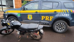 Argentino é preso de posse de motocicleta furtada