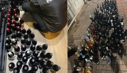 Ação integrada apreende 150 garrafas de bebidas irregulares