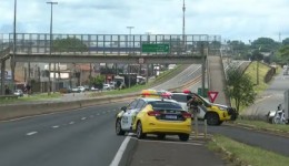 PR-445 entre Londrina e Cambé é bloqueada por suspeita de bomba
