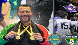 Professor de Chopinzinho é convocado para comissão técnica da Seleção Brasileira de Futsal