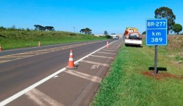 Corredor Sudoeste já tem marcos quilométricos atualizados nas rodovias