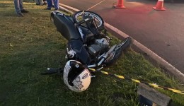 Motociclista de 22 anos morre após colisão com carro na PR-158