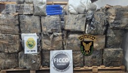 PMPR apreende mais de 1,6 tonelada de maconha em Foz do Iguaçu