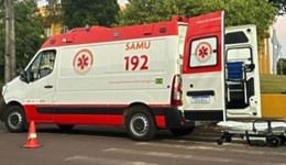 Mulher de 34 anos é atropelada em via pública e condutor foge do local