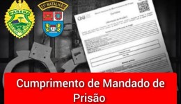 Homem é preso com mandado de prisão em aberto por furto qualificado