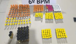 Homem é preso com anabolizantes e medicamentos contrabandeados