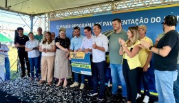 Prefeitura lança programa de R$ 70 milhões para pavimentar ruas e estradas