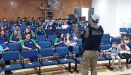 Projeto Jovem no Trânsito orienta 107 alunos em Marmeleiro