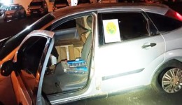 Veículo carregado com cigarros contrabandeados é apreendido