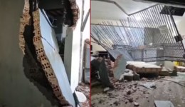 Empresário paranaense em processo de divórcio invade cartório com retroescavadeira