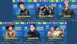 Expobel 2024 já tem seis shows nacionais confirmados
