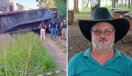 Caminhoneiro morre em acidente com trem no Paraná