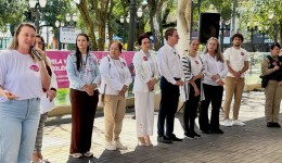 Câmara participa da 4ª Caminhada do Meio-Dia de Combate ao Feminicídio