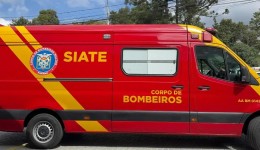 Corpo de Bombeiros é acionado após idoso sofrer queda no bairro Alvorada