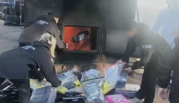 Polícia Civil incinera mais de 246 quilos de drogas apreendidas