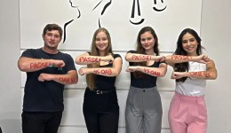 Acadêmicos de Direito da Unisep são aprovados na OAB antes de se formarem