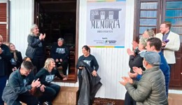 Comunidade da Seção Jacaré inaugura Casa da Memória Hugo Nesi em Francisco Beltrão