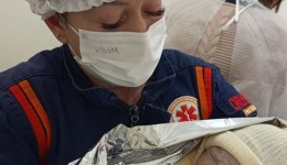Bebê nasce em unidade de saúde do interior do município após parto evoluir rapidamente