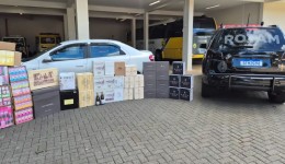 ROTAM apreende cigarros eletrônicos e vinho argentino