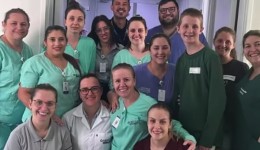 Adolescente de Dionísio Cerqueira retorna recuperado ao Hospital Regional após grave acidente