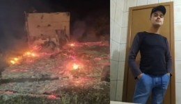 Jovem de 21 anos morre carbonizado após incêndio em residência