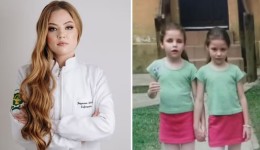 Jovem do Paraná decide se tornar enfermeira após erros em hospital deixarem irmã gêmea dela cega: 'É um propósito na minha vida'