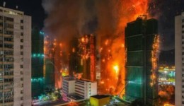Sobe para 65 o número de mortos em incêndio em complexo de arranha-céus em Hong Kong