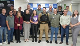 Vereadores recebem novo comandante da Polícia Militar