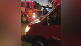 Trabalhador sofre ferimentos graves após sofrer queda de prédio no bairro Industrial