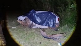 Acidente entre dois carros deixa uma pessoa morta na BR-373