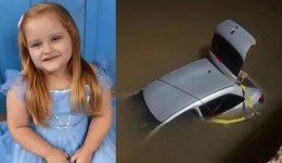 Criança de 6 anos morre após carro da família cair de ponte no Paraná