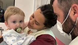 Bebê recebe transplante de coração e deixa hospital após sete meses internado em SC