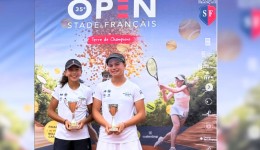 Tênis: Palmense Eduarda Gomes é campeã de Duplas em torneio na França