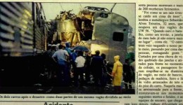 Uma das maiores tragédias ferroviárias do Brasil completa 39 anos hoje