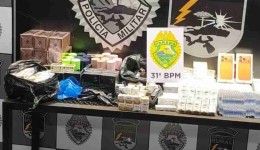 Homem é preso com medicamentos e eletrônicos contrabandeados