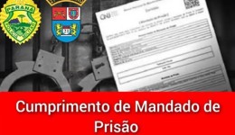 Homem com mandado de prisão é detido durante abordagem policial