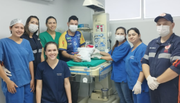 Gestante dá a luz em casa e recebe os primeiros atendimentos da equipe do SAMU de Dionísio Cerqueira