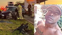 Identificado homem que morreu após colisão frontal entre dois veículos na PR-493