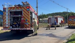 Incêndio atinge residência no bairro Cantelmo