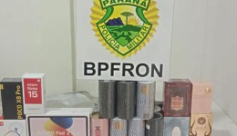 BPFRON apreende mercadorias irregulares