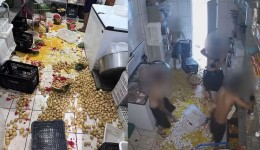 Adolescentes invadem escola, fazem “guerra de comida” e destroem cerca de 400 ovos no Paraná