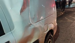 Colisão entre carro e moto deixa homem ferido