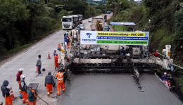 Concretagem da PRC-280 entre Pato Branco e Clevelândia chega ao fim